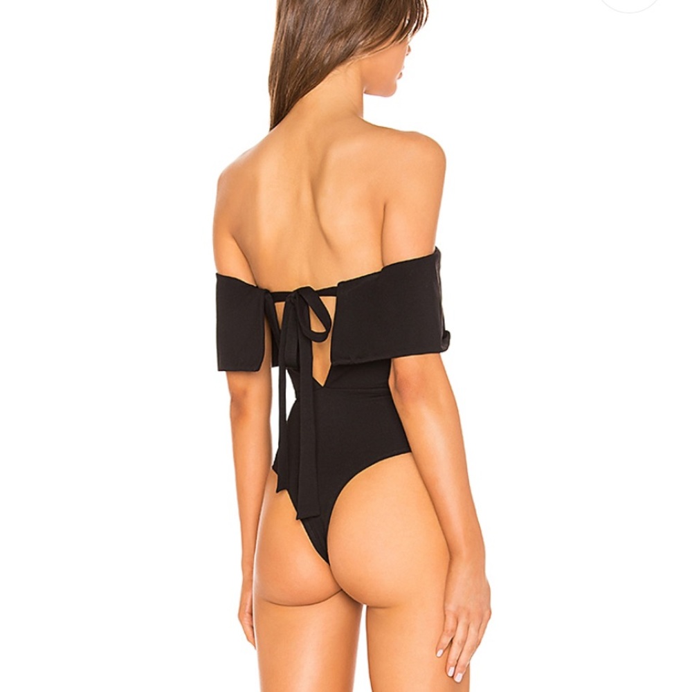 LPA Clarice Bodysuit in Black - Picture 2 of 8